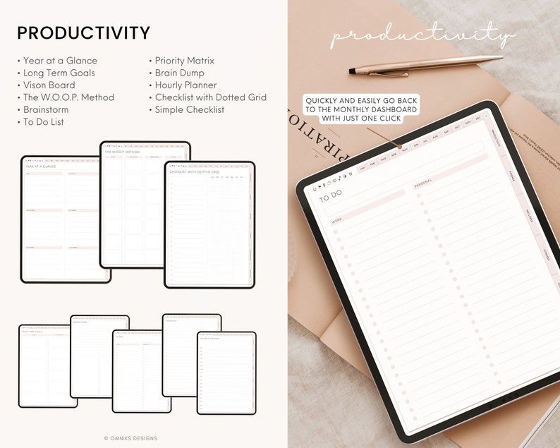 2023 Digital Planner Goodnotes Planner 2023 Planner Etsy