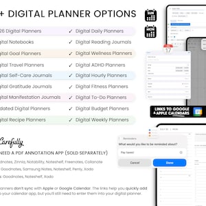 Digital Planner 2026 | Entire Shop Bundle for Goodnotes iPad Android ...