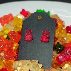 Gummy Bear Stud Earrings