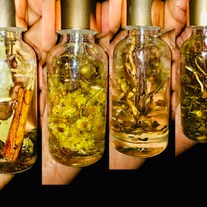 Effective Conjure Oils-Prosperity, Protection, Domination, & Mastery