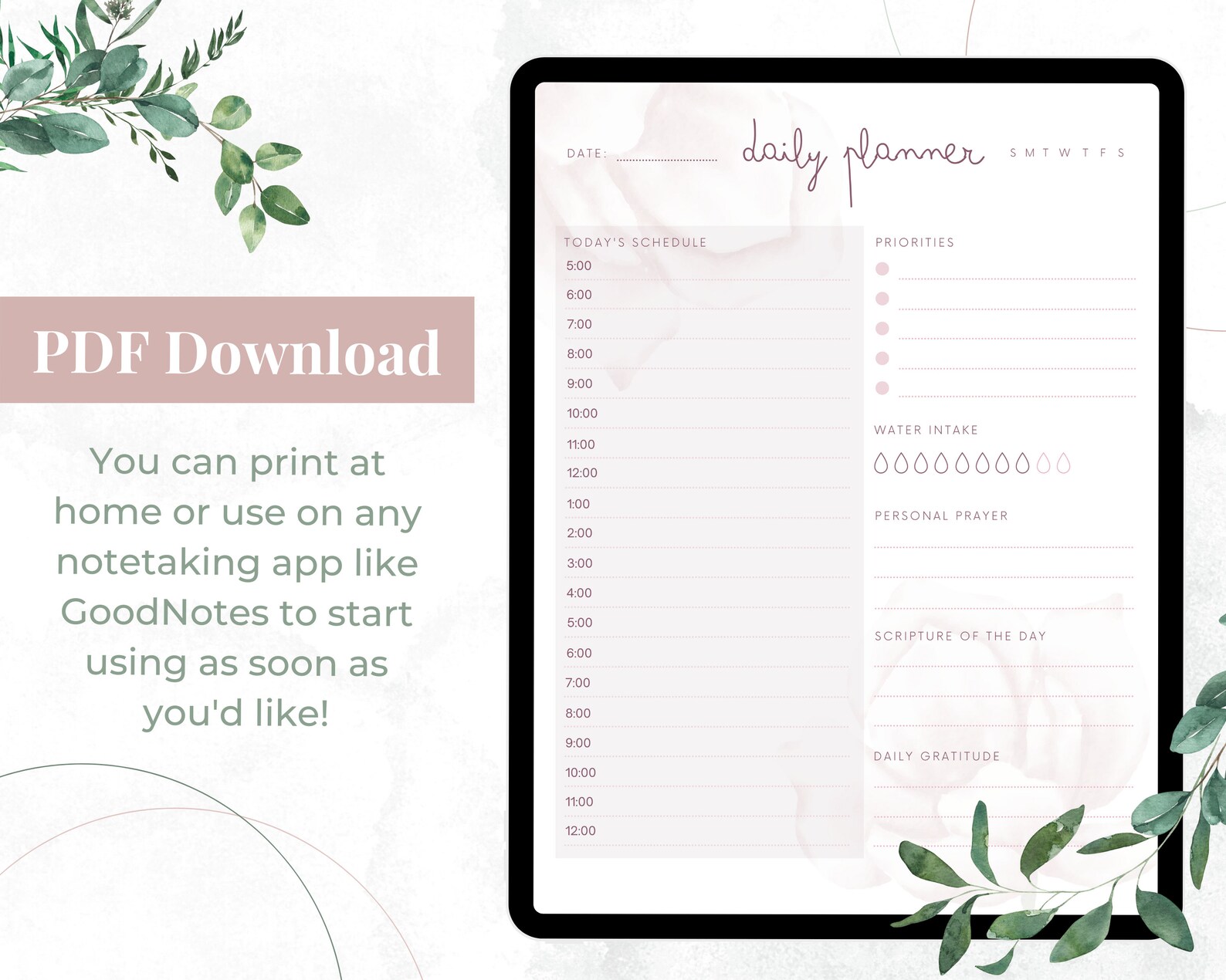 Christian Planner Printable Printable Calendar Calendar - Etsy
