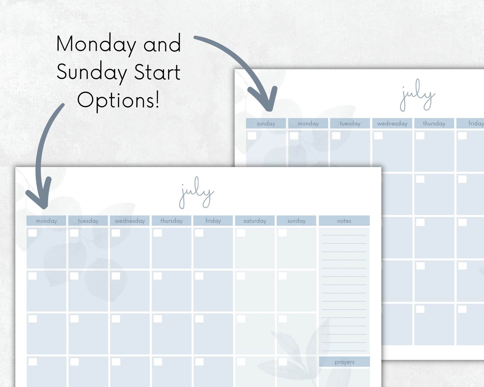Christian Planner Printable Printable Calendar Calendar - Etsy