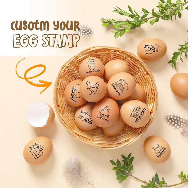 Custom Egg Stamp