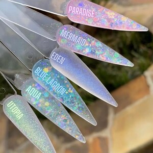 Glitter Acrylic Collection