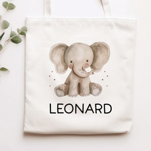 Einschulung Stofftasche mit Wunschnamen personalisiert Kinder-Beutel als Sporttasche, Wechselwäsche, Stoffbeutel Kita, Schule & Kindergarten