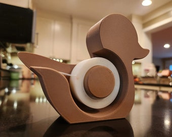 Quack-tastic Duck Tape Dispenser - Fun and Functional Crafting Companion!