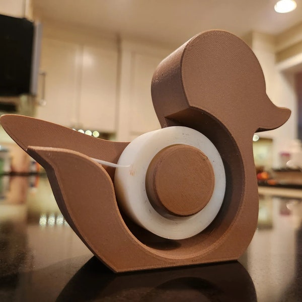 Quack-tastic Duck Tape Dispenser - Fun and Functional Crafting Companion!