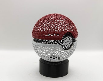 Voronoi Pokèball with optional RGB Light