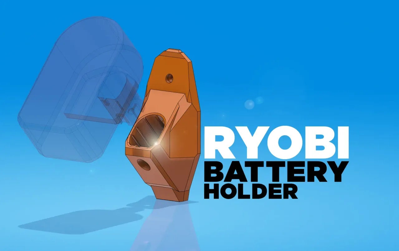 Ryobi Battery Holder 18V Oneplus Durable and Practical Storage Solution Battery Organizer Tool Holder Etsy UK