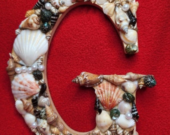 Custom Seashell Letters – Personalized Beachy Home Décor & Ocean-Inspired Gifts
