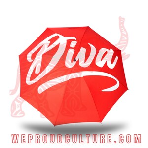 Delta Sigma Theta Golf Size Umbrella image 1