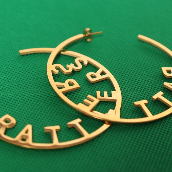 Florida A&M Rattler Earrings  Available in Gold and Silver!