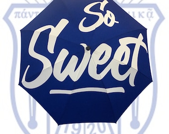 Zeta Phi Beta “So Sweet”  Golf Size Umbrella