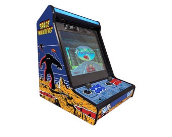 Bartop arcade XL 1 or 2 players "space invader"