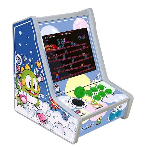 Mini Arcade Bartop 1 Joueur pour Raspberry/Odroid "PBobble"