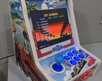 Bartop Mini Arcade 1 Player for Raspberry/Odroid "Outrun"