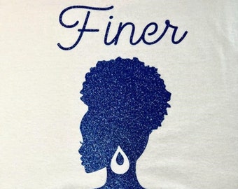 Finer Enough Said Glitter T-Shirt