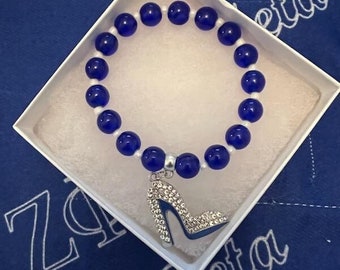 ZPB Inspired Stiletto Heel Beaded Bracelet