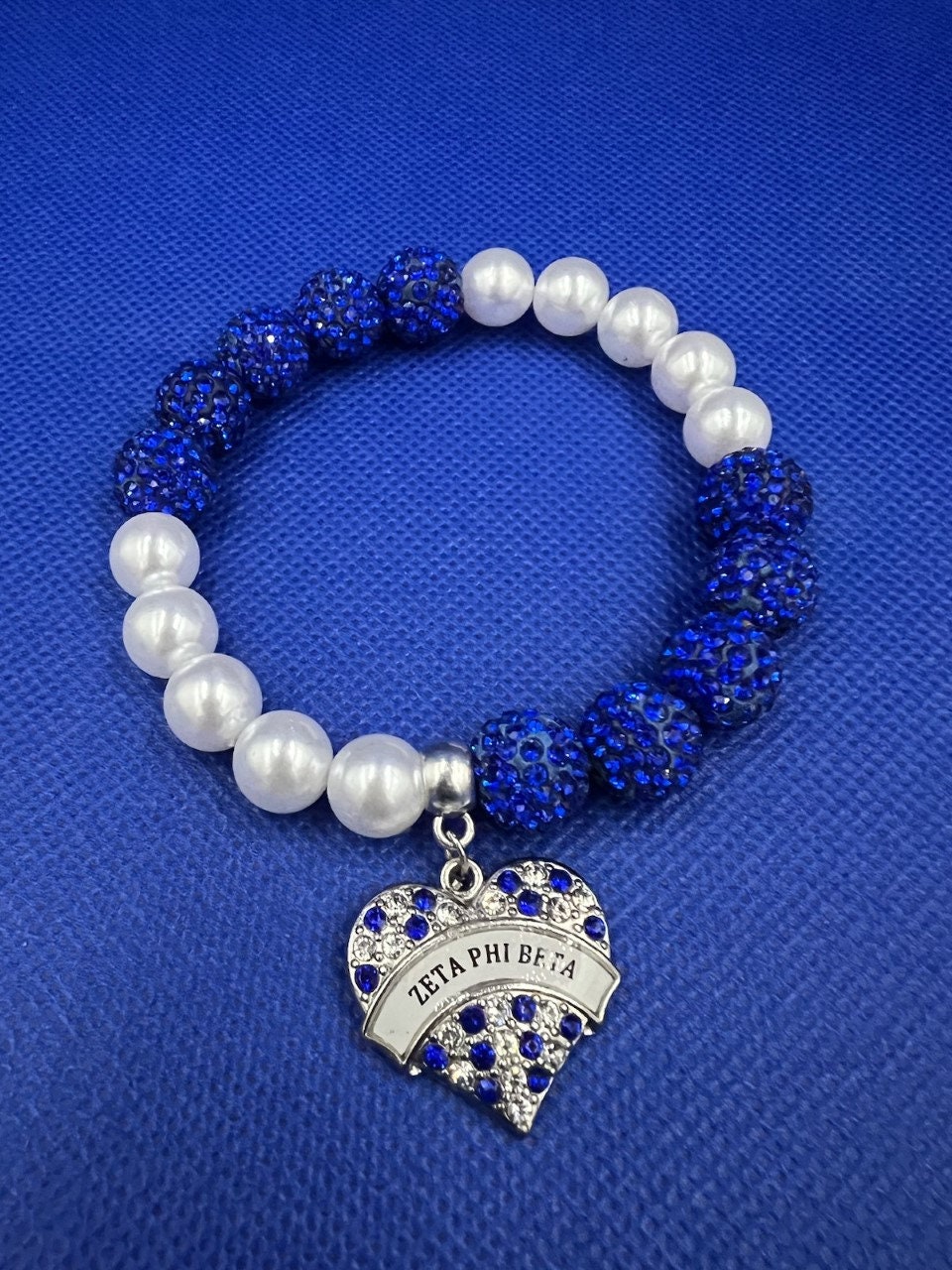 Made to Order Zeta Phi Beta Inspired Bracelets Etsy