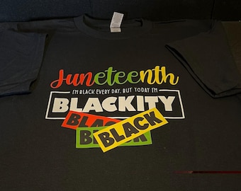 Juneteenth Crew Neck T-Shirt