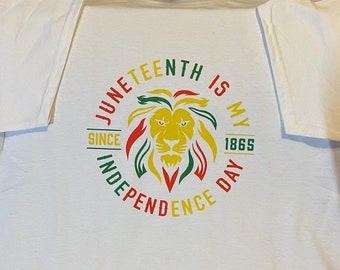 Juneteenth Crew Neck T-Shirt