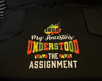 Juneteenth Crew Neck T-Shirt