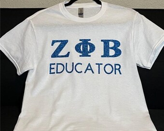 Zeta Phi Beta Personalized Profession/Title T-Shirts