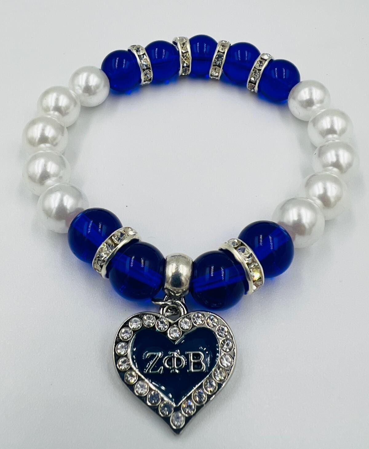 Made to Order Zeta Phi Beta Inspired Bracelets Etsy