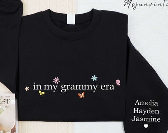 Personalized In My Grammy Era Shirt, Mother's Day Gift For Grandma, Shirt For Grandma, Gift For New Grandma, Mother's Day Gift.