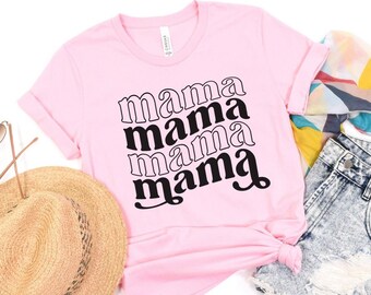 Chemise de maman, chemise de maternité, chemise de maman mignonne, cadeau de fête des mères, chemise de vie de maman, chemise vintage, cadeau pour maman, fille maman, garçon maman, vie de maman