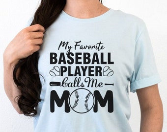 Honkbal moeder shirt, honkbal speler noemt me moeder shirt, honkbal spel dag, cadeau voor honkbal moeder, sport moeder shirt, honkbal moeder leven