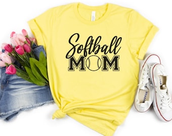 Softball Mom Shirt, Softball Mom, Softball Mom Gift, Shirt for Softball Mom, Sports Mom Shirt, Softball Mama Shirt, Softball Mom Life
