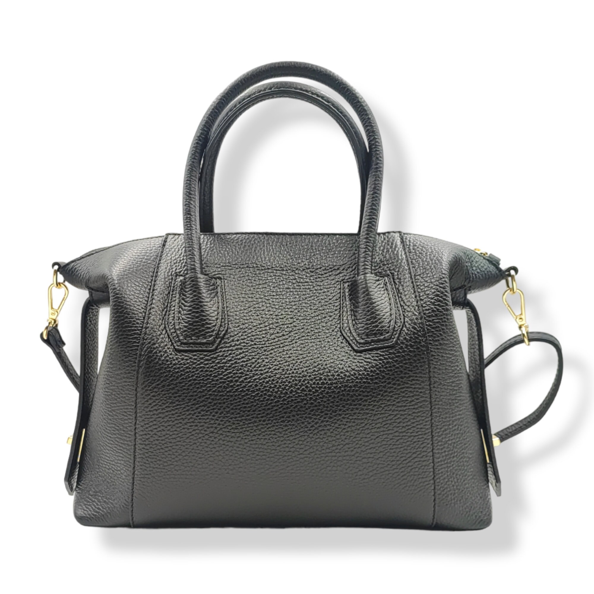 Fashion Women Top Handle Leather Handbag Italian High Quality Genuine ...