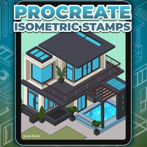 Architectonische charme: 70+ huisborstelstempels voor Procreate | DIRECT DOWNLOADEN