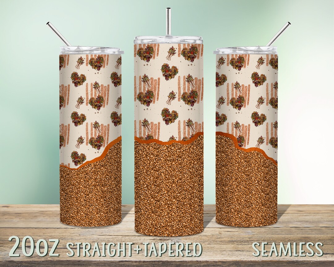 Fall 20oz Skinny Tumbler Wrap Sublimation Design, Instant Download ...