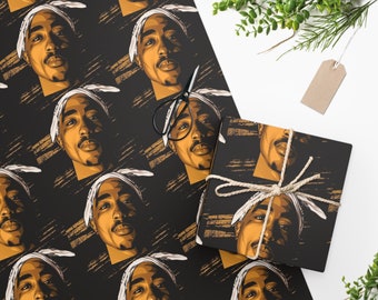 Tupac Wrapping Paper - Etsy