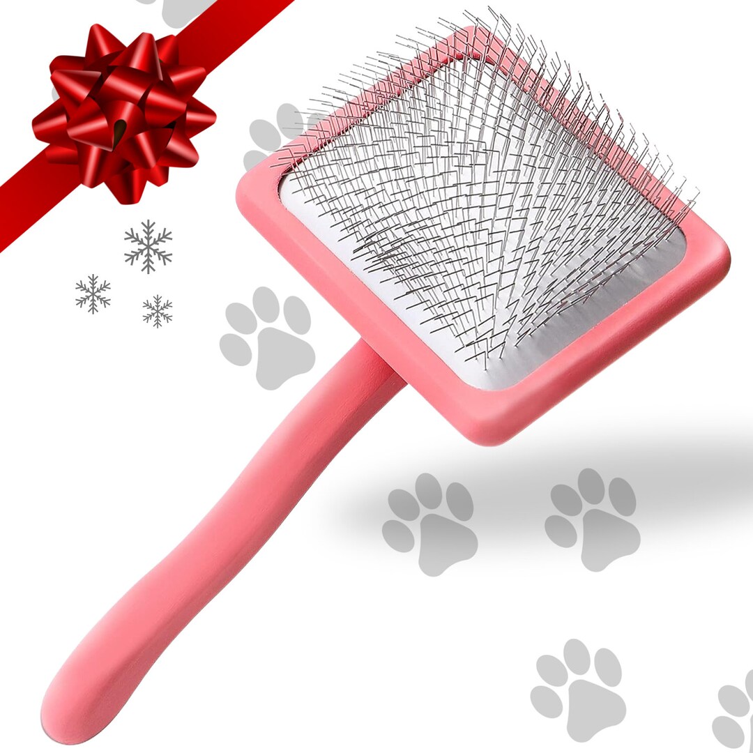 Flying Pawfect Grooming Brush Coral Brush Dog Grooming Brush Large Pet