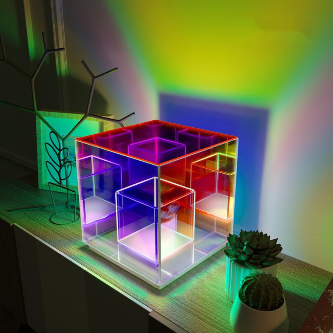 Fichier STL Dodécaèdre miroir à l'infini 🗿·Objet imprimable en 3D à