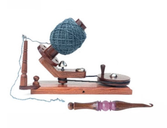 Wooden Hand Operated Yarn Winder & Yarn Swift/speedy Ball Winder  Comboknitting Crochet Accessoriesyarn Storage Box for Free Gift Everyone 