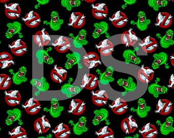 Ghost buster ghost who you gonna call seamless jpg file