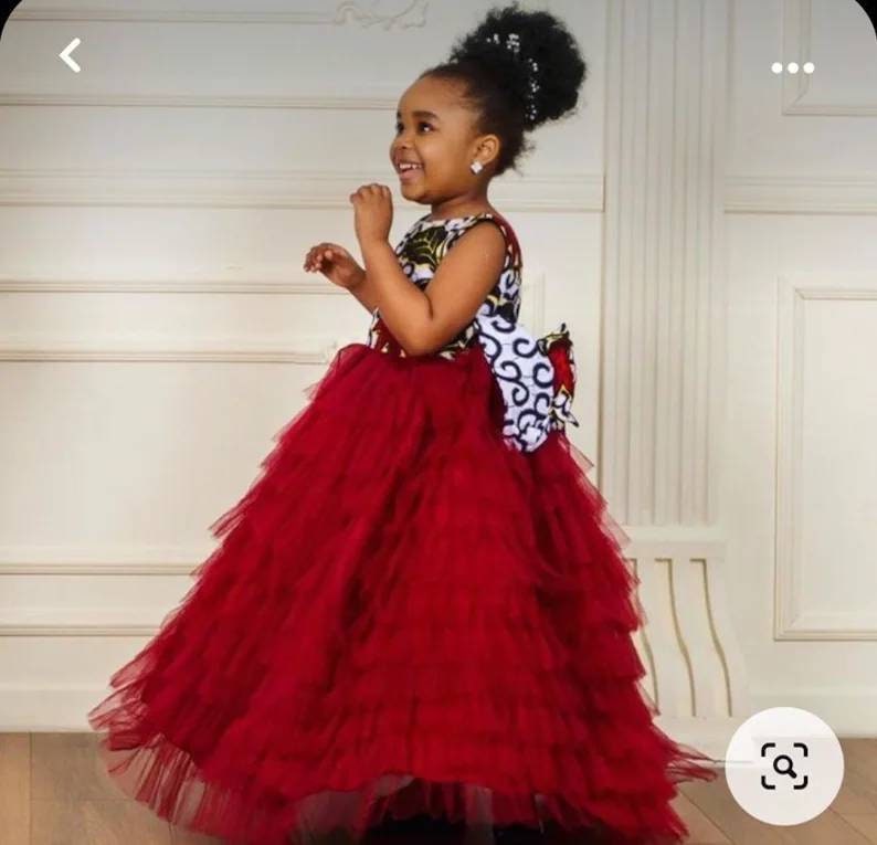 Baby Girl Ankara Dress african Princess Ankara Dress Etsy