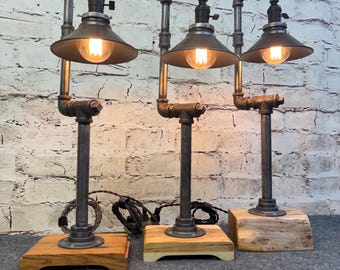Industrial Style Lamp: “Question Mark”