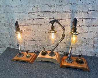Industrial Style Lamp: “Iron Lantern”