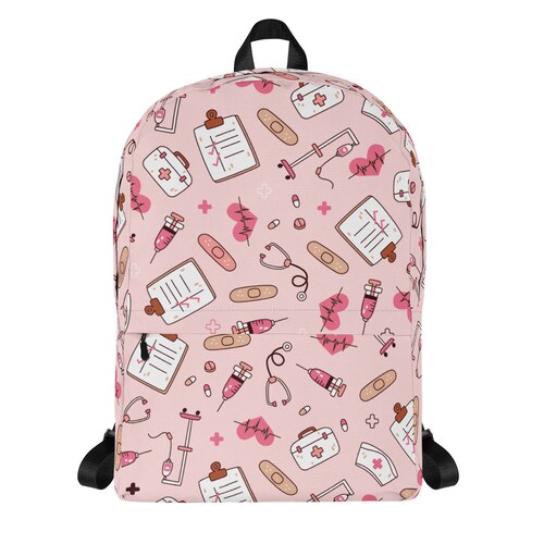 Nurse Backpack Nursing Student Backpack Future Nurse Gift Etsy