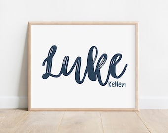 Name Printable, Personalisierter Name, Kinderzimmer druckbar, Namensdruck, Bauernhaus, Kinderzimmer Dekor, Kinderzimmer Wand, Digitaldruck