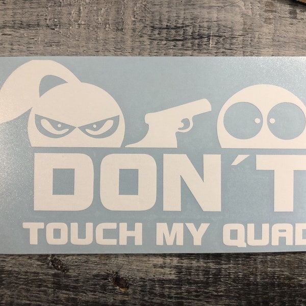 Funny Atv Sticker Etsy