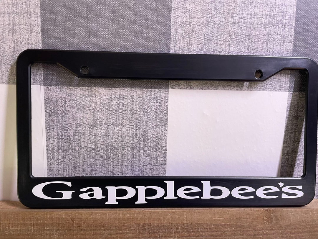 Gapplebees Funny Humor License Plate Frame for Car Truck Suv Etsy