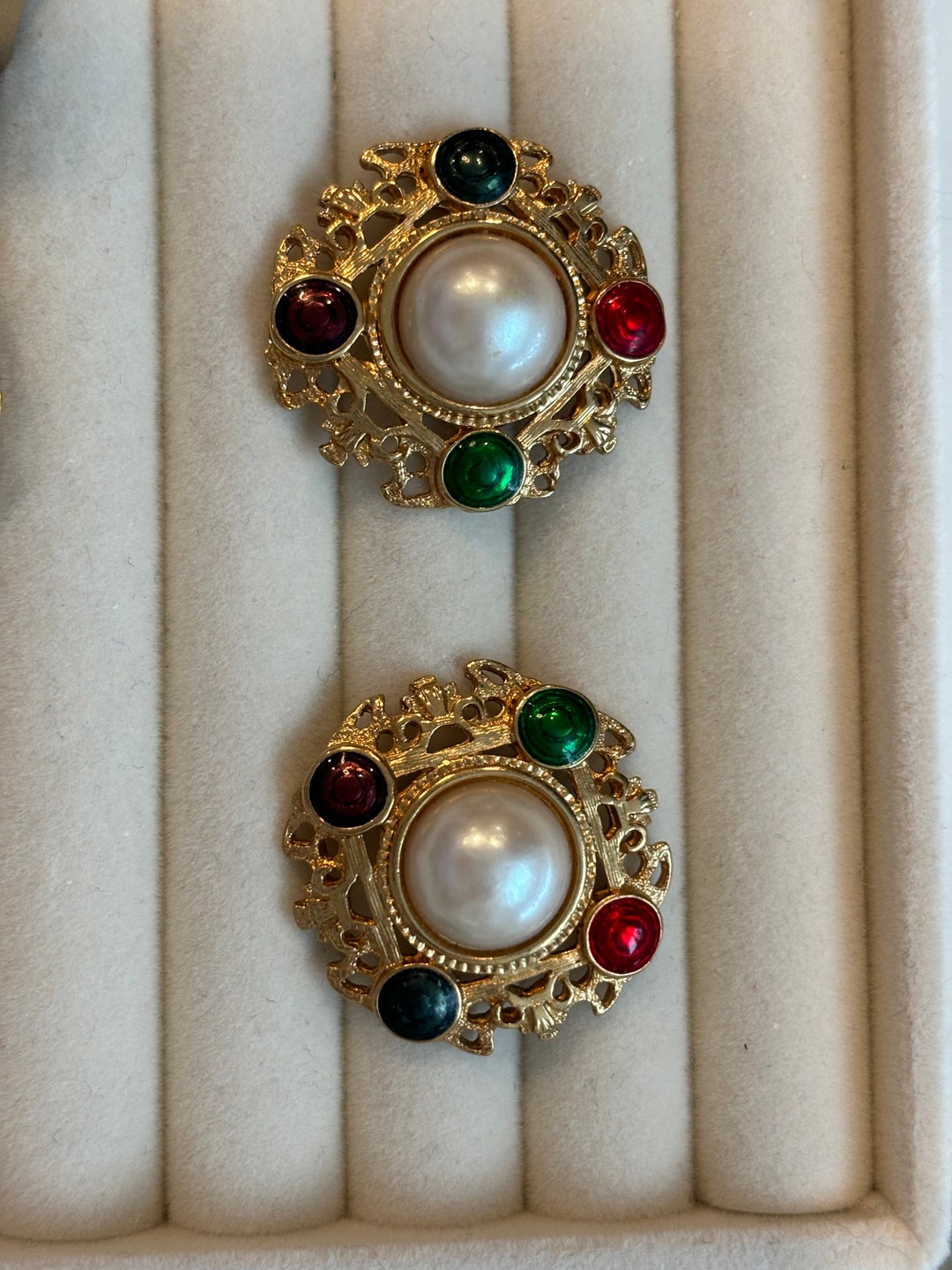 Baroque Spanish Style Earrings - Etsy