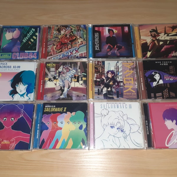 Macross 82-99 Audio Custom CD Japanese City Pop