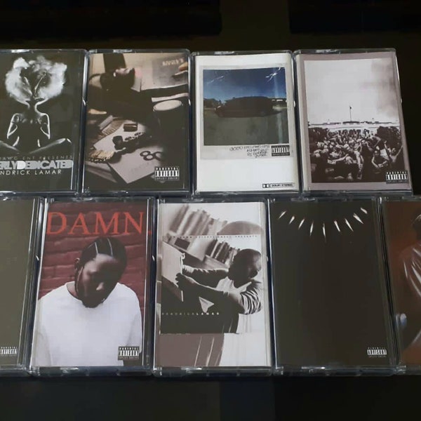 KENDRICK LAMAR - Cassette RNB Pop Rock Rap Hip Hop